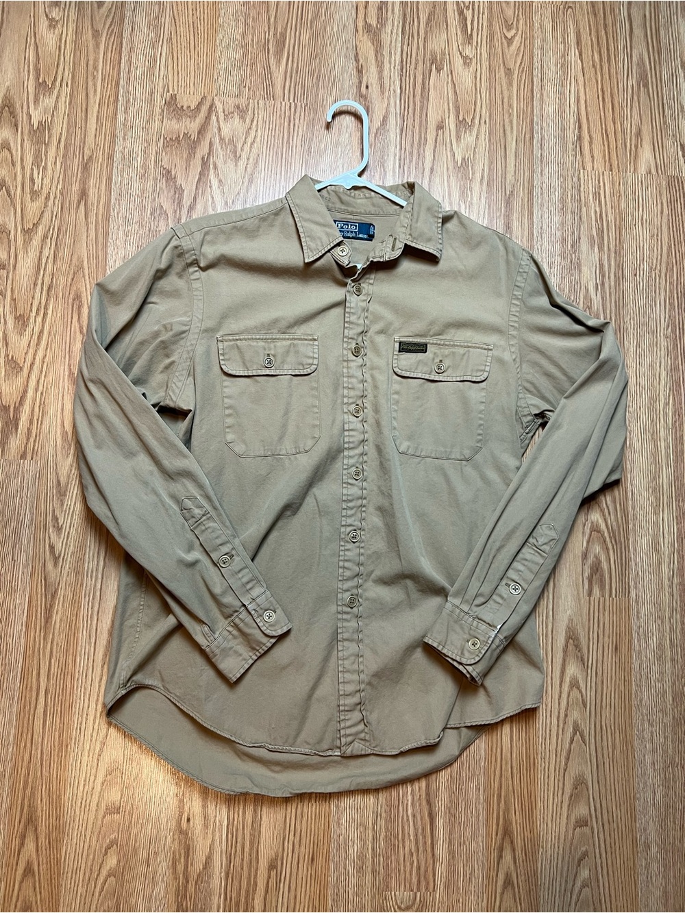Men's Polo Ralph Lauren Long-Sleeve Button-Down Shirt - Brown